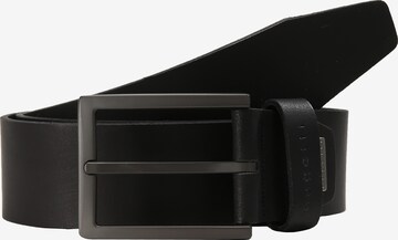 bugatti Belt in Black: front