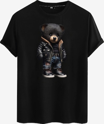 RMK Shirt in Schwarz: Vorderseite