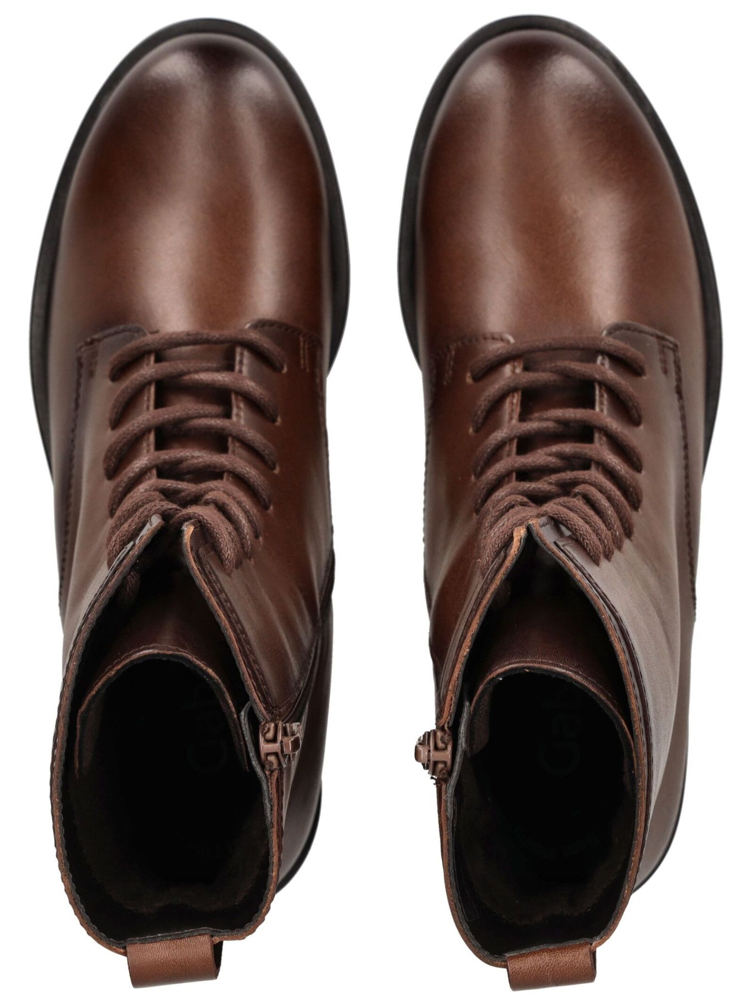 GABOR Schnürstiefelette in Braun