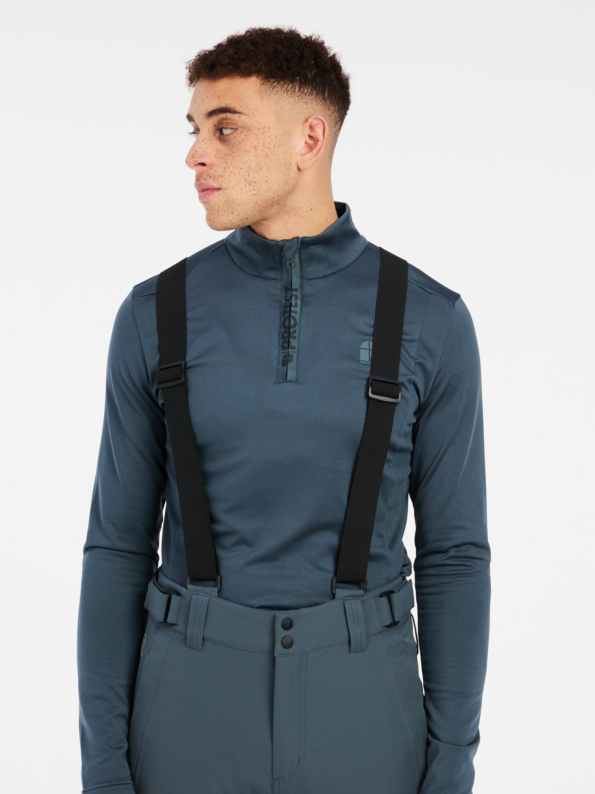PROTEST Regular Workout Pants 'PRTMIKADO' in Blue