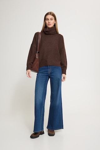 ICHI Pullover i brun