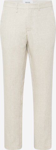 Wax London Normální Chino kalhoty – bílá: přední strana
