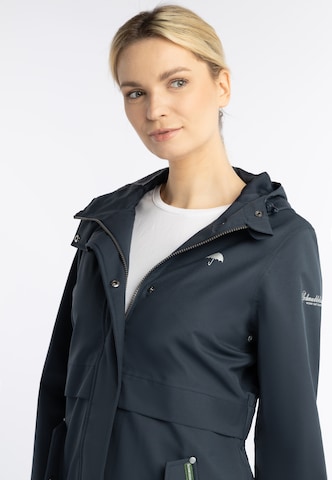 Manteau fonctionnel Schmuddelwedda en bleu