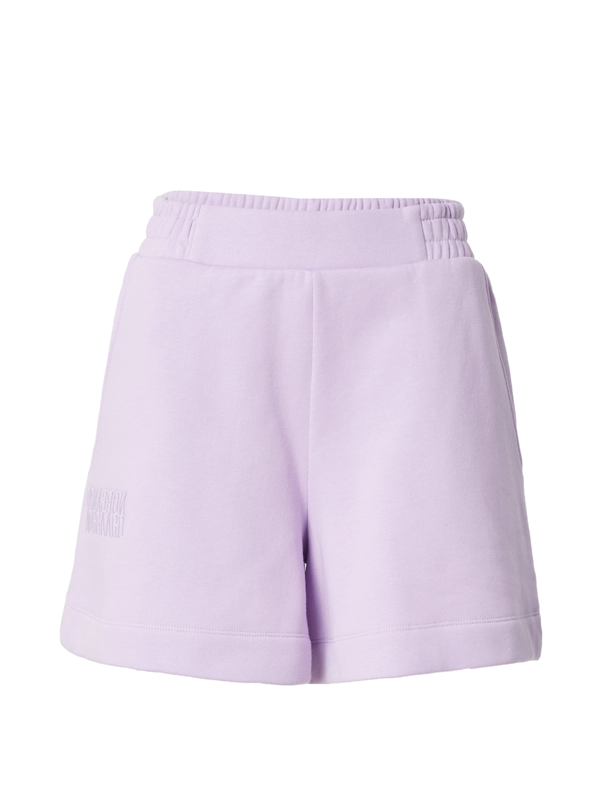 MADS NORGAARD COPENHAGEN Avar lõige Püksid, värv lilla: eest vaates