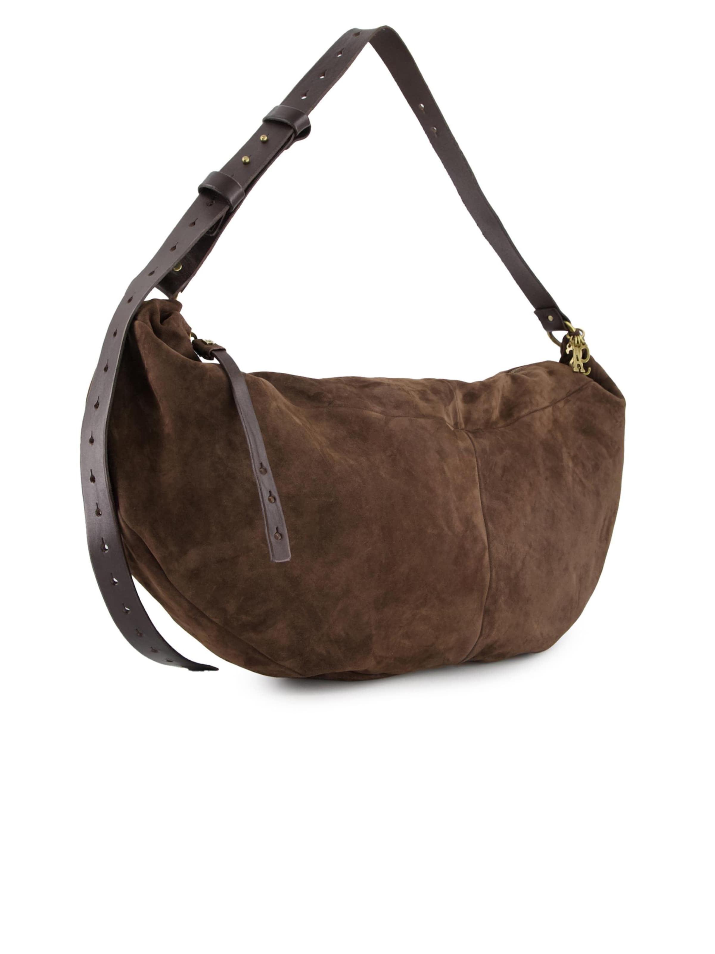 A.S.98 Handbag in Brown: front