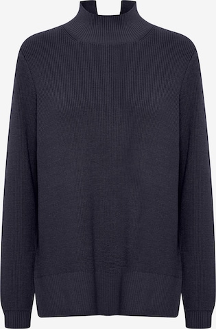 ICHI Pullover 'Boston' in Blau: Vorderseite