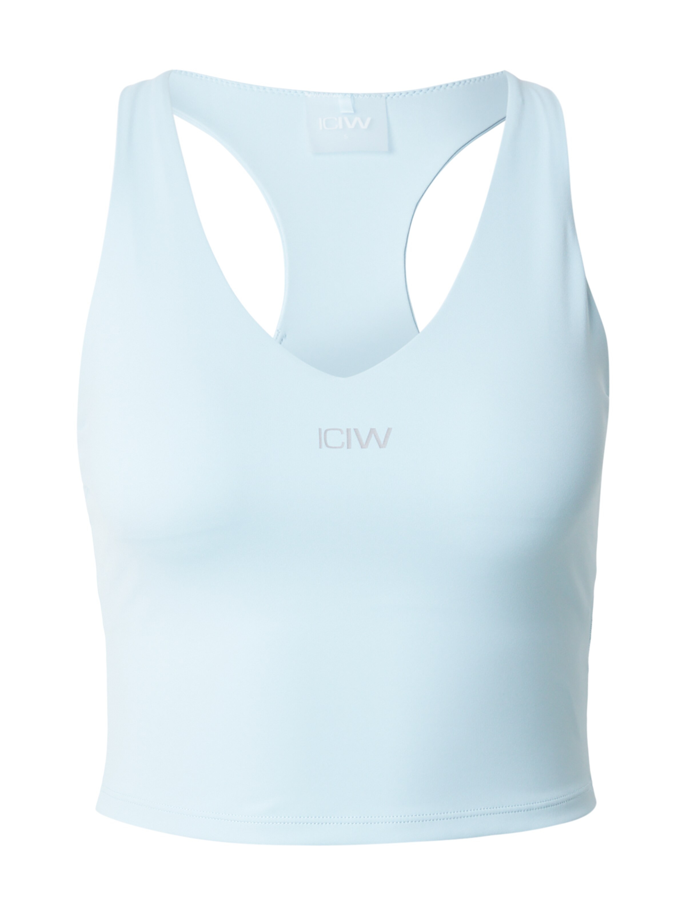 ICANIWILL Haut de sport 'Mirage' en XS en bleu clair, Vue avec produit
