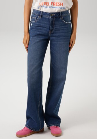 Aniston CASUAL Wide leg Jeans in Blue: front