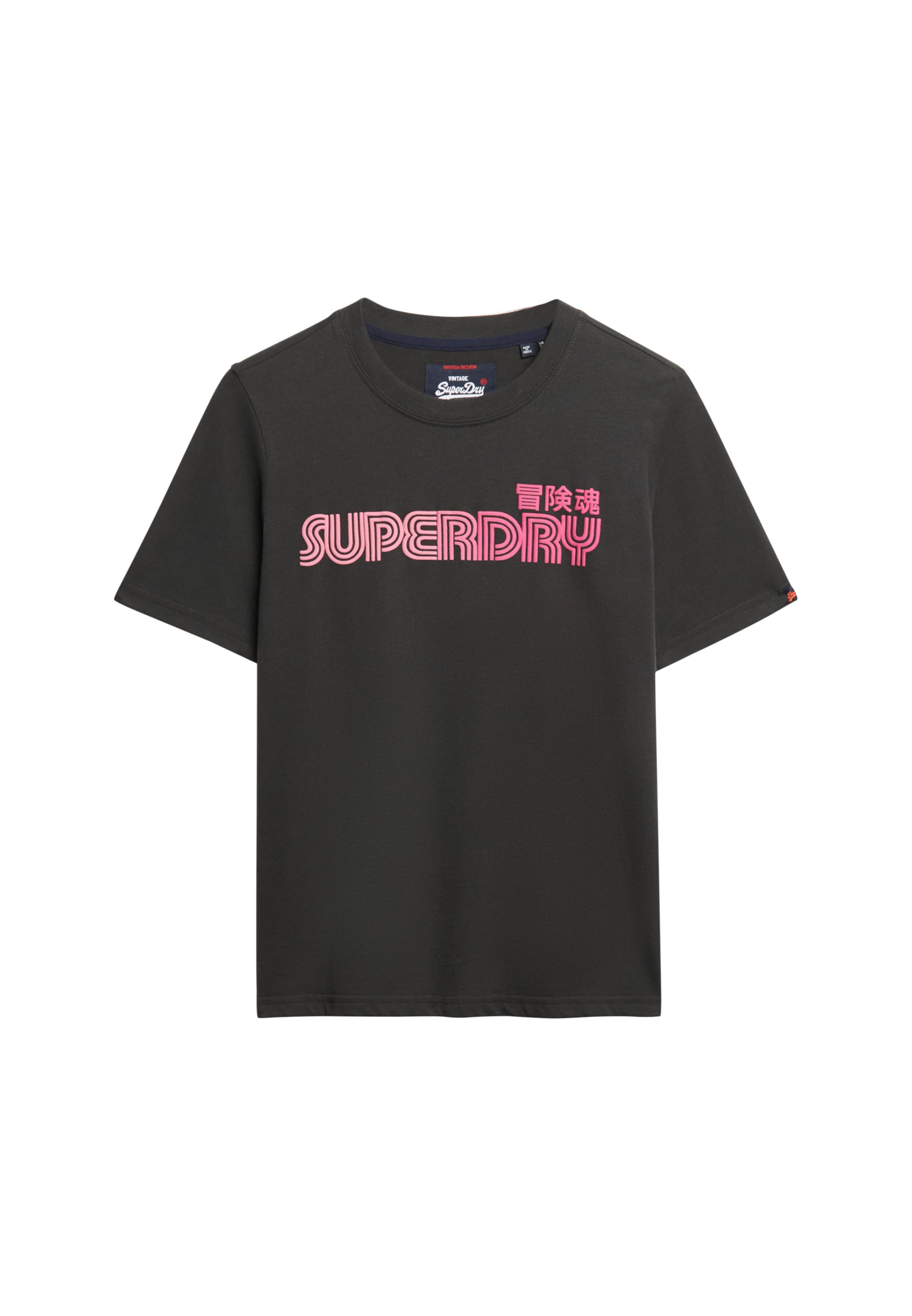 Superdry T-Shirt in Schwarz: Vorderseite