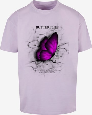 T-Shirt Merchcode en violet : devant