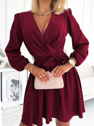 Numoco Dress 'Minikleid Bindy' in Red