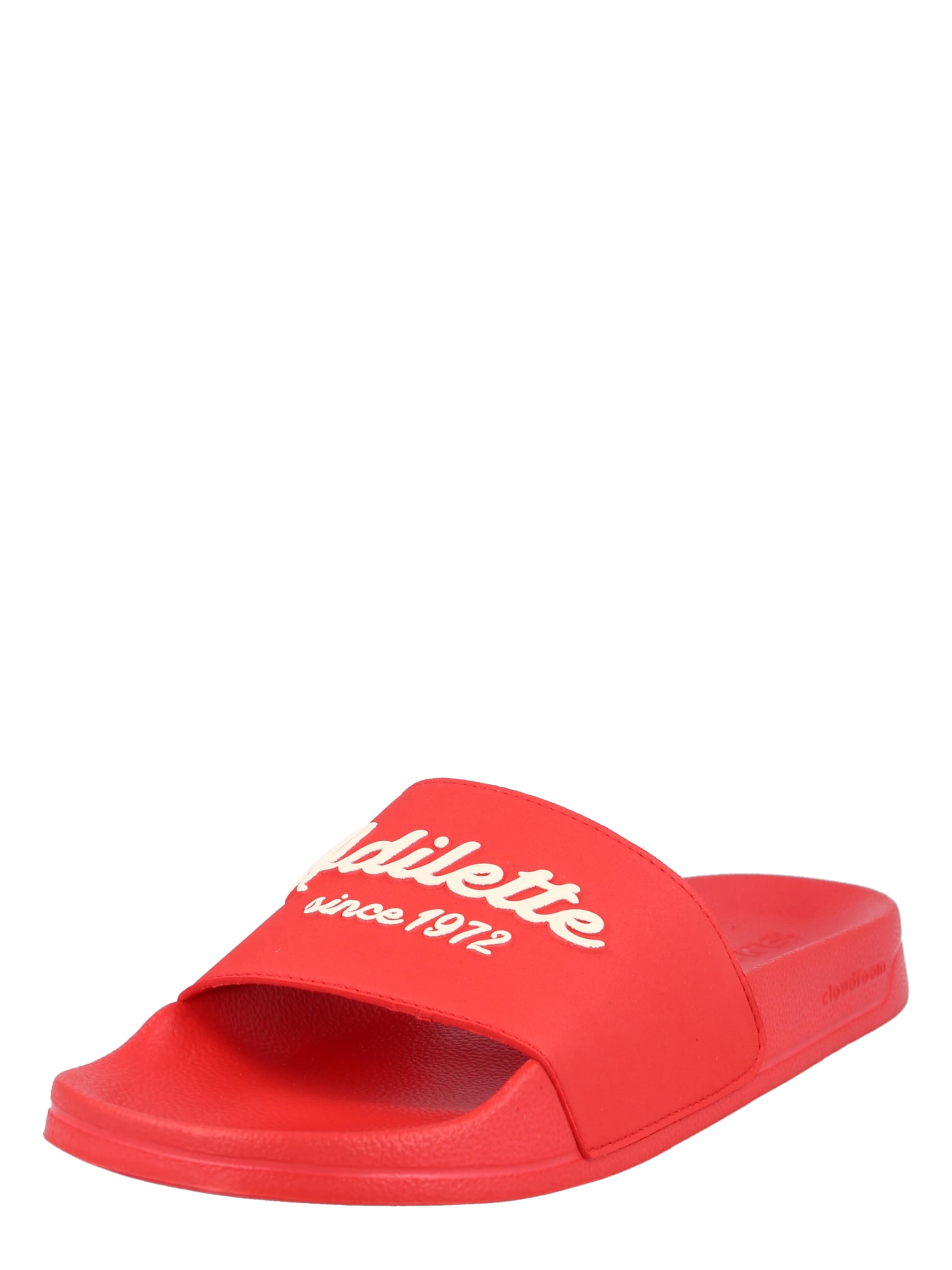 ADIDAS SPORTSWEAR Μιούλ 'Adilette' σε κόκκινο: μπροστά