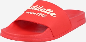 Flip-flops 'Adilette' de la ADIDAS PERFORMANCE pe roșu: față