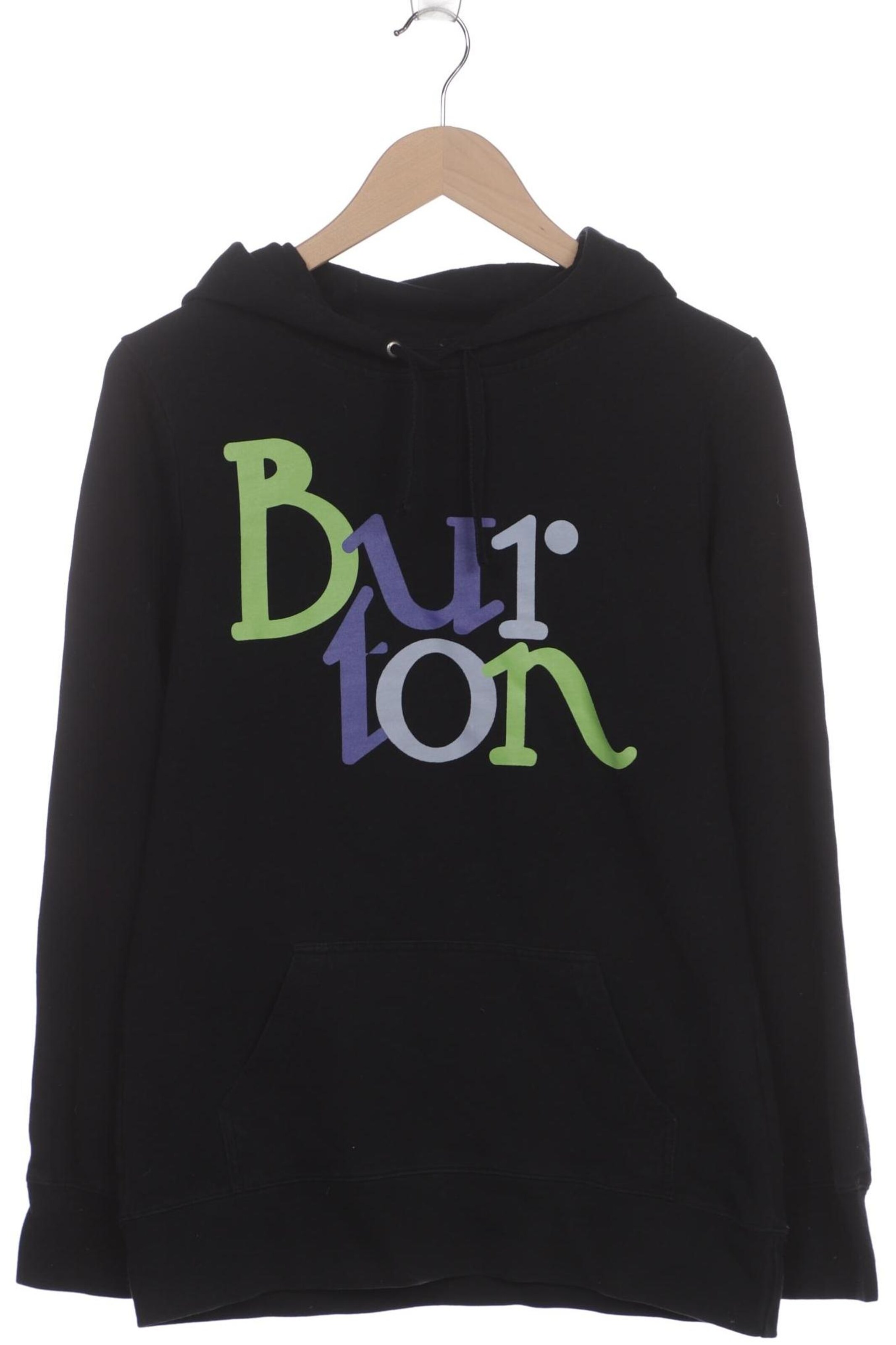 BURTON Kapuzenpullover S in Schwarz: Vorderseite