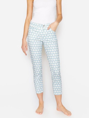 Angels Regular Broek 'Ornella' in Blauw: voorkant