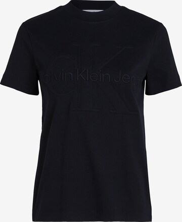 T-shirt Calvin Klein Jeans en noir : devant