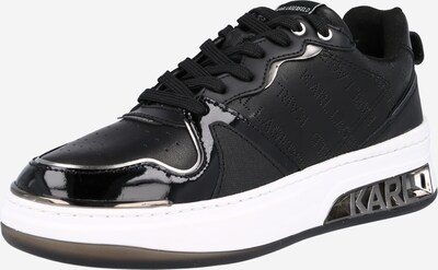 Karl Lagerfeld Sneakers laag 'ELEKTRA' in de kleur Zilvergrijs / Zwart, Productweergave