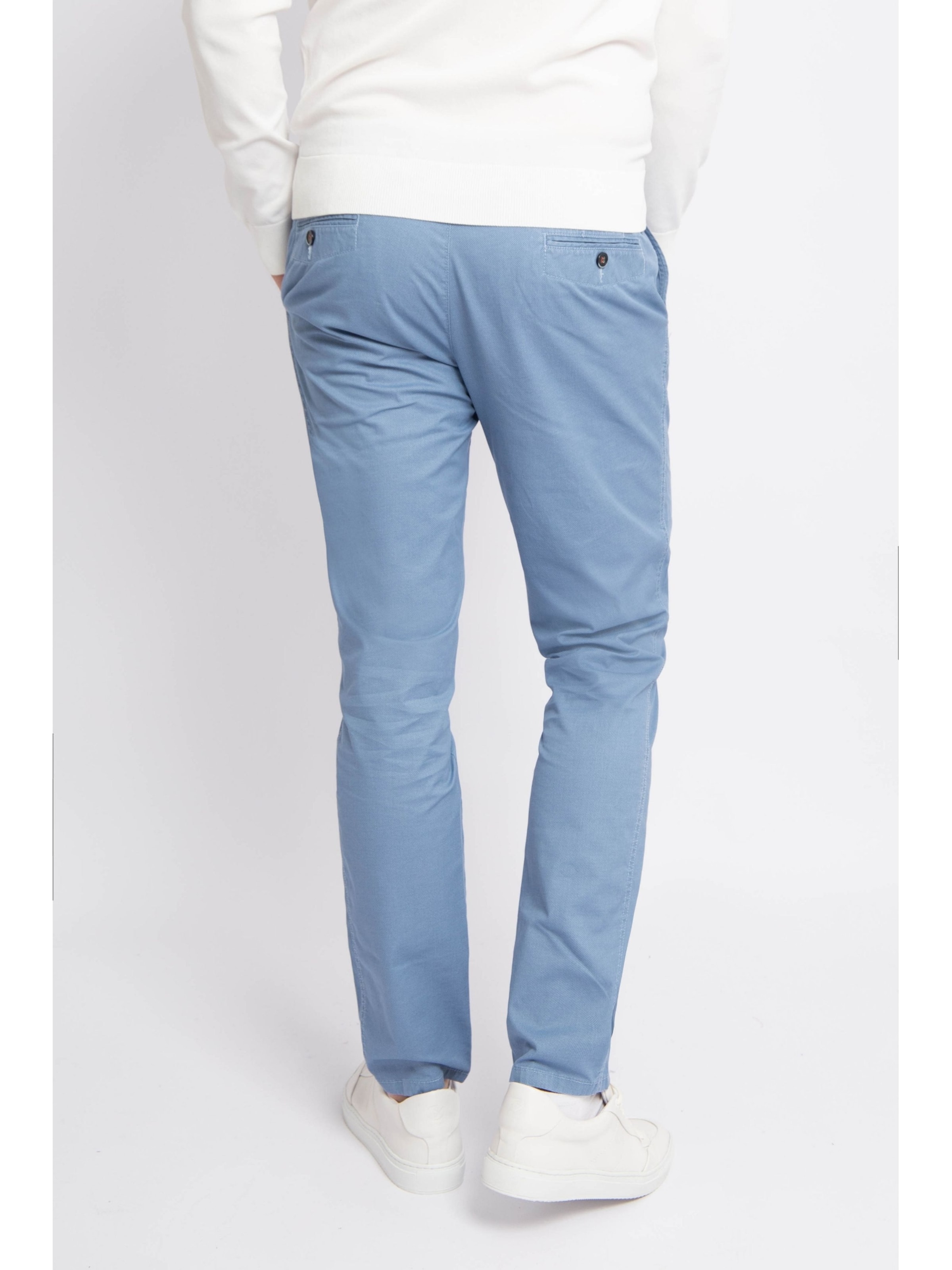 Suitable Slimfit Chino 'Plato' in Blauw