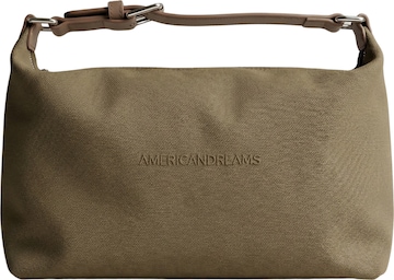 americandreams Handbag 'Canvas Club' in Grey: front