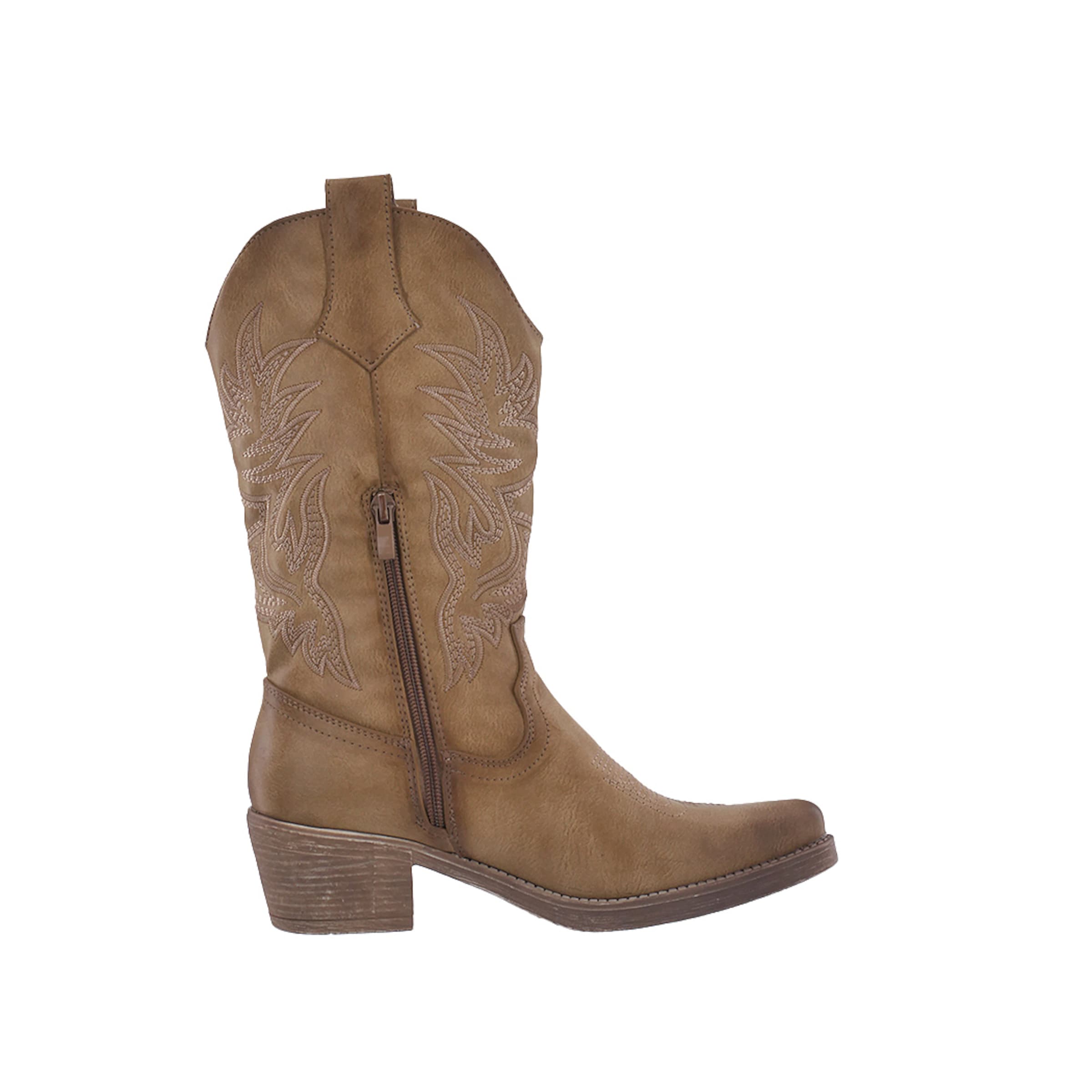 Elara Cowboylaarzen in Groen