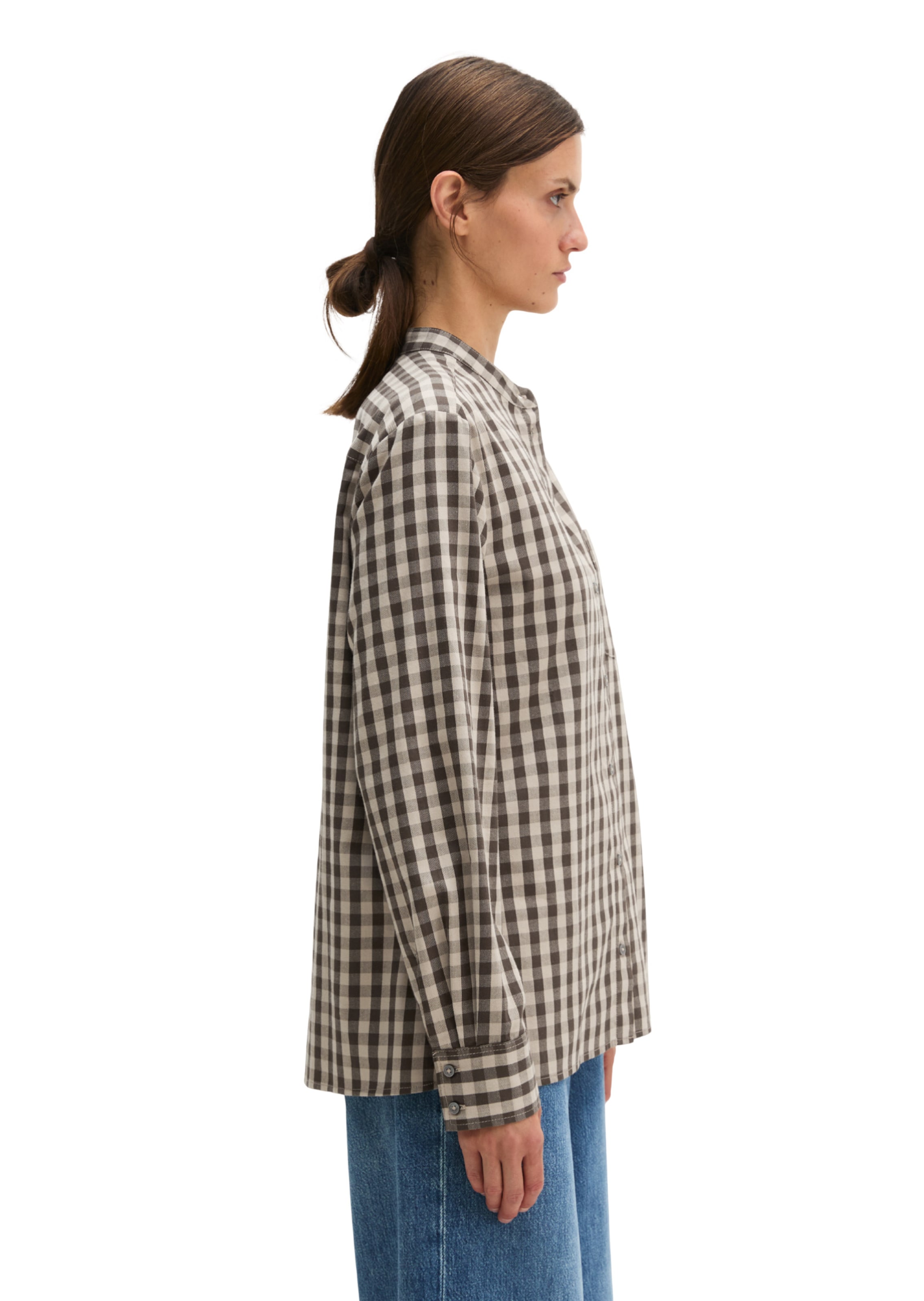 Marc O'Polo Blouse in Beige: zijkant