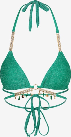 Moda Minx Bikinitop in Groen: voorkant