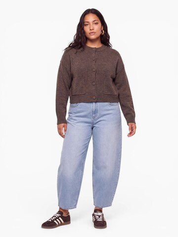 CITA MAASS Knit cardigan in Brown