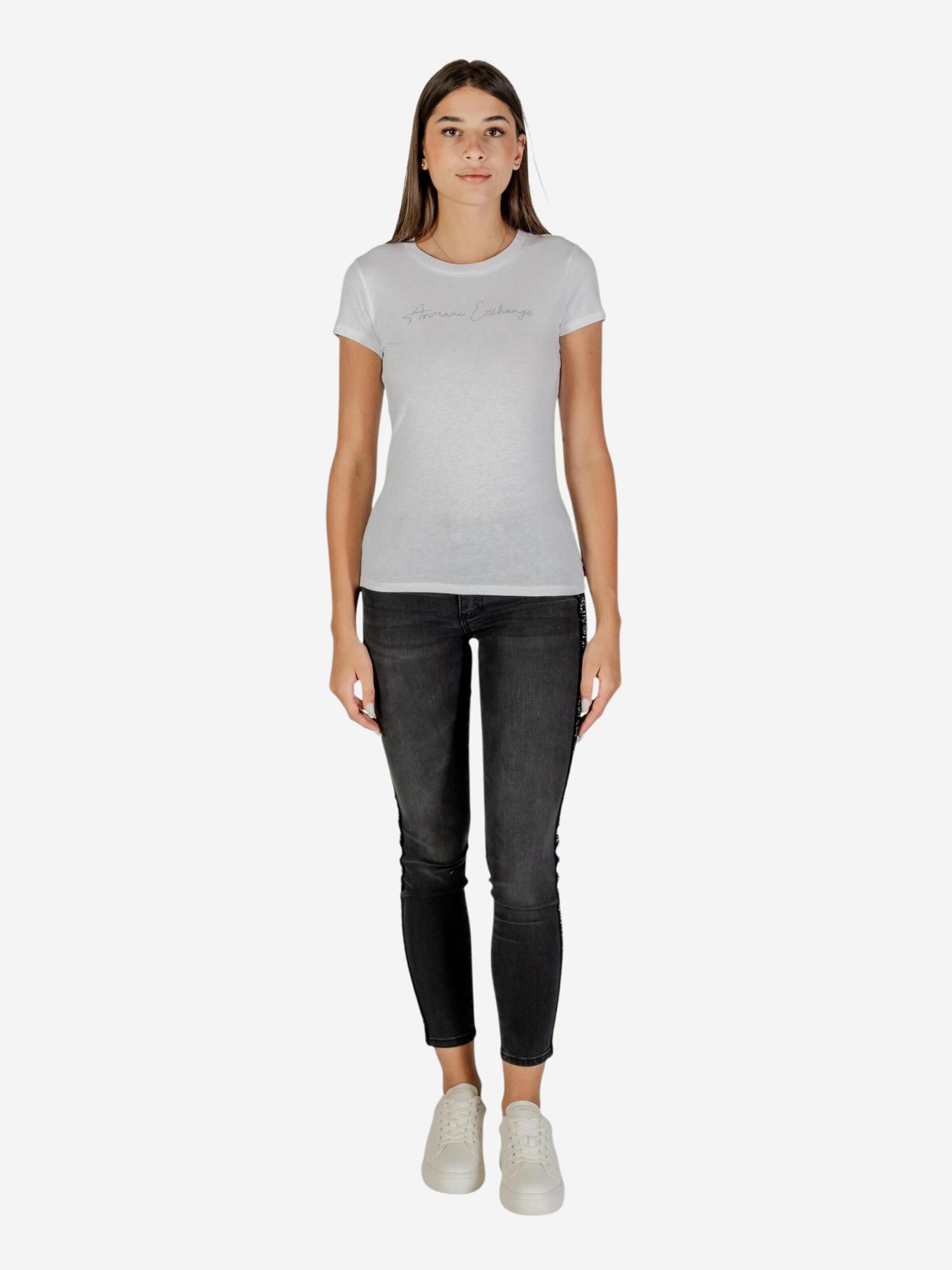 Maglietta 'XW001457 AF10356' di ARMANI EXCHANGE in bianco
