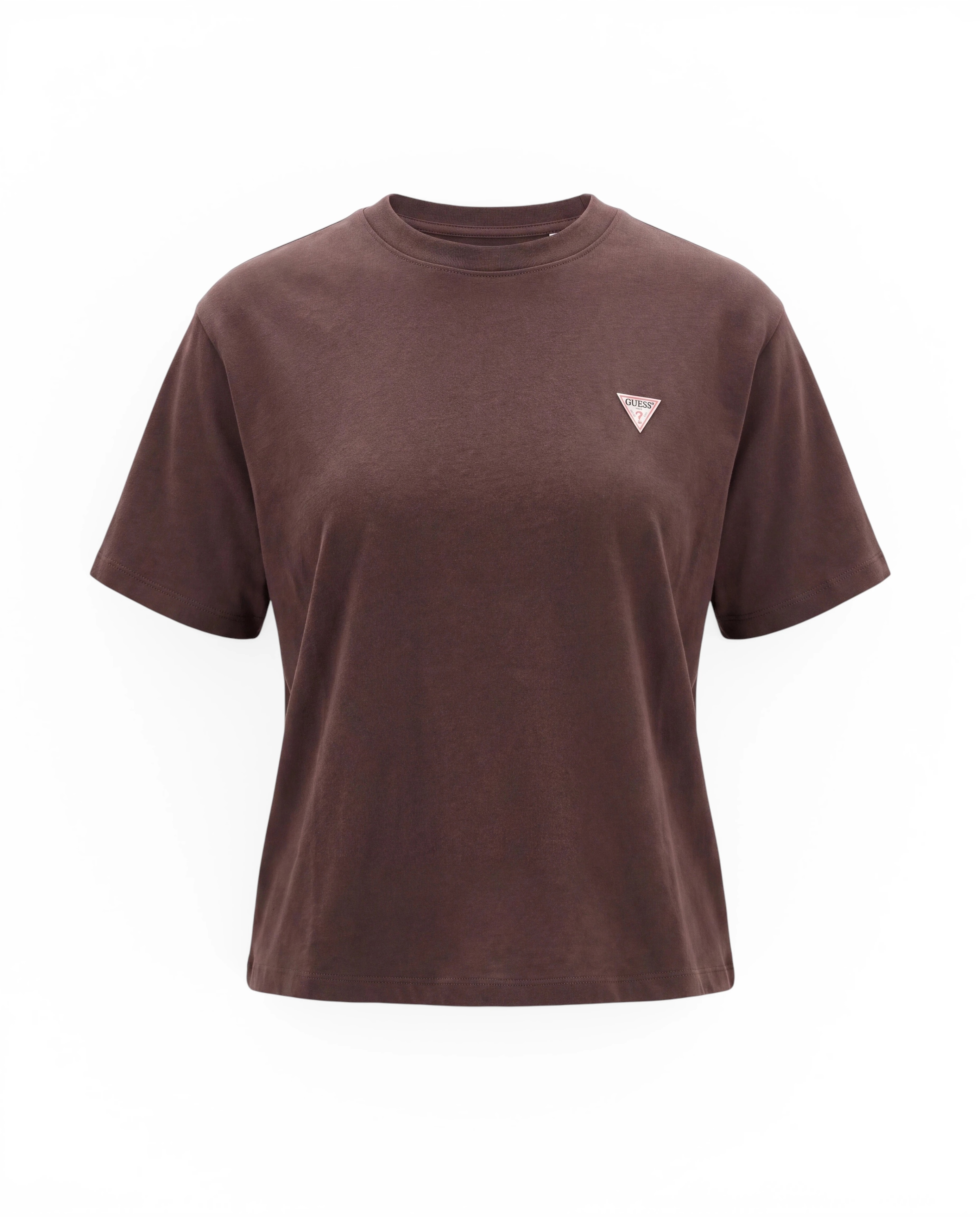 T-shirt GUESS JEANS en marron : devant