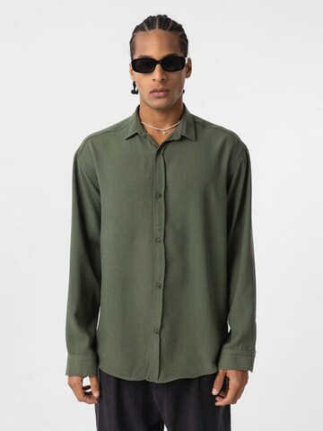 Dandalo - Camisa em verde: frente