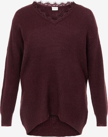 EVOKED Sweater 'VIFESTA' in Red: front