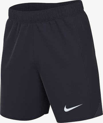 NIKE Regular Sportshorts in Blau: Vorderseite