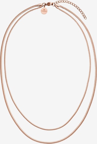 PURELEI Necklace 'Two Layers' in Gold: front