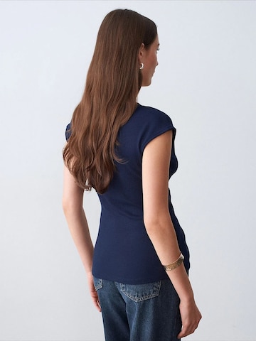 Camicia da donna 'Blusen' di Dilvin in blu