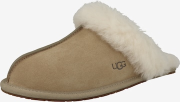 UGG Huisschoenen ' Scuffette II ' in Beige: voorkant