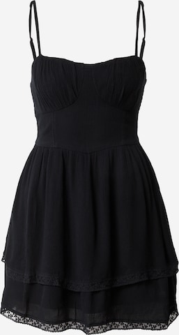 Robe HOLLISTER en noir : devant