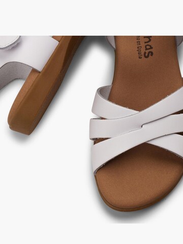 Sandalo di Pisamonas in bianco