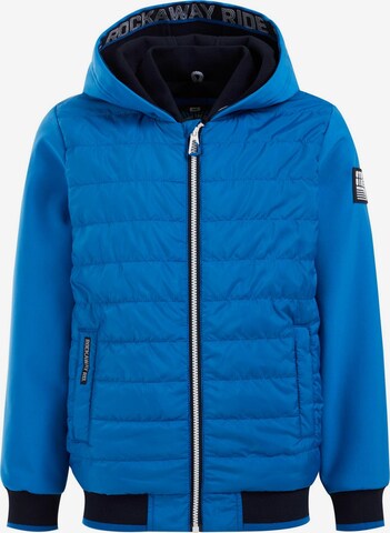 WE Fashion Between-Season Jacket in Blue: front