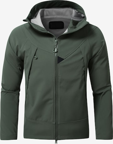 Youthup Outdoorjacke in Grün: Vorderseite