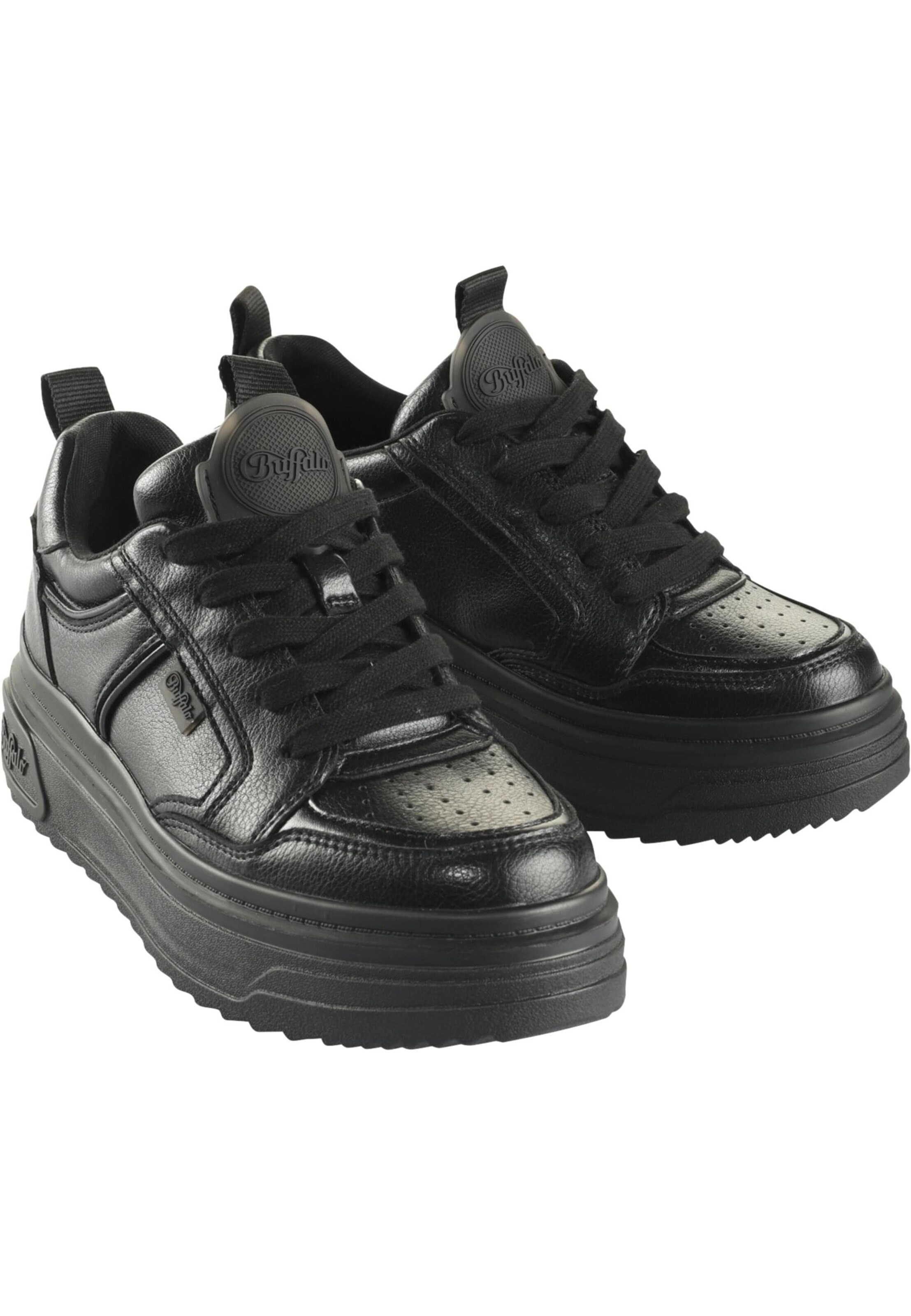 BUFFALO Σνίκερ χαμηλό 'VECTRA' σε μαύρο