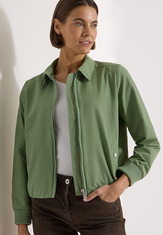 CECIL Between-Season Jacket in Green: front