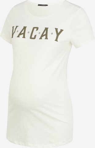 Supermom T-Shirt 'Vacay' in Weiß: predná strana