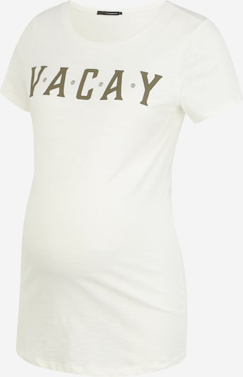 Supermom Тениска 'Vacay' в злато / бяло, Преглед на продукта