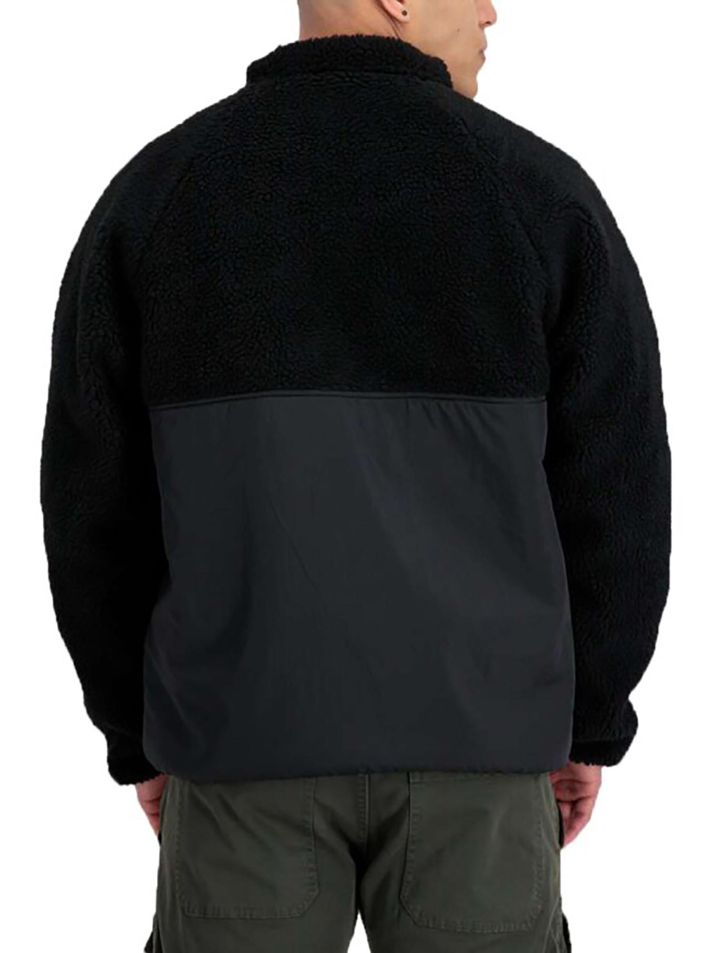 ALPHA INDUSTRIES Übergangsjacke 'Anorak'‌‌ in Schwarz