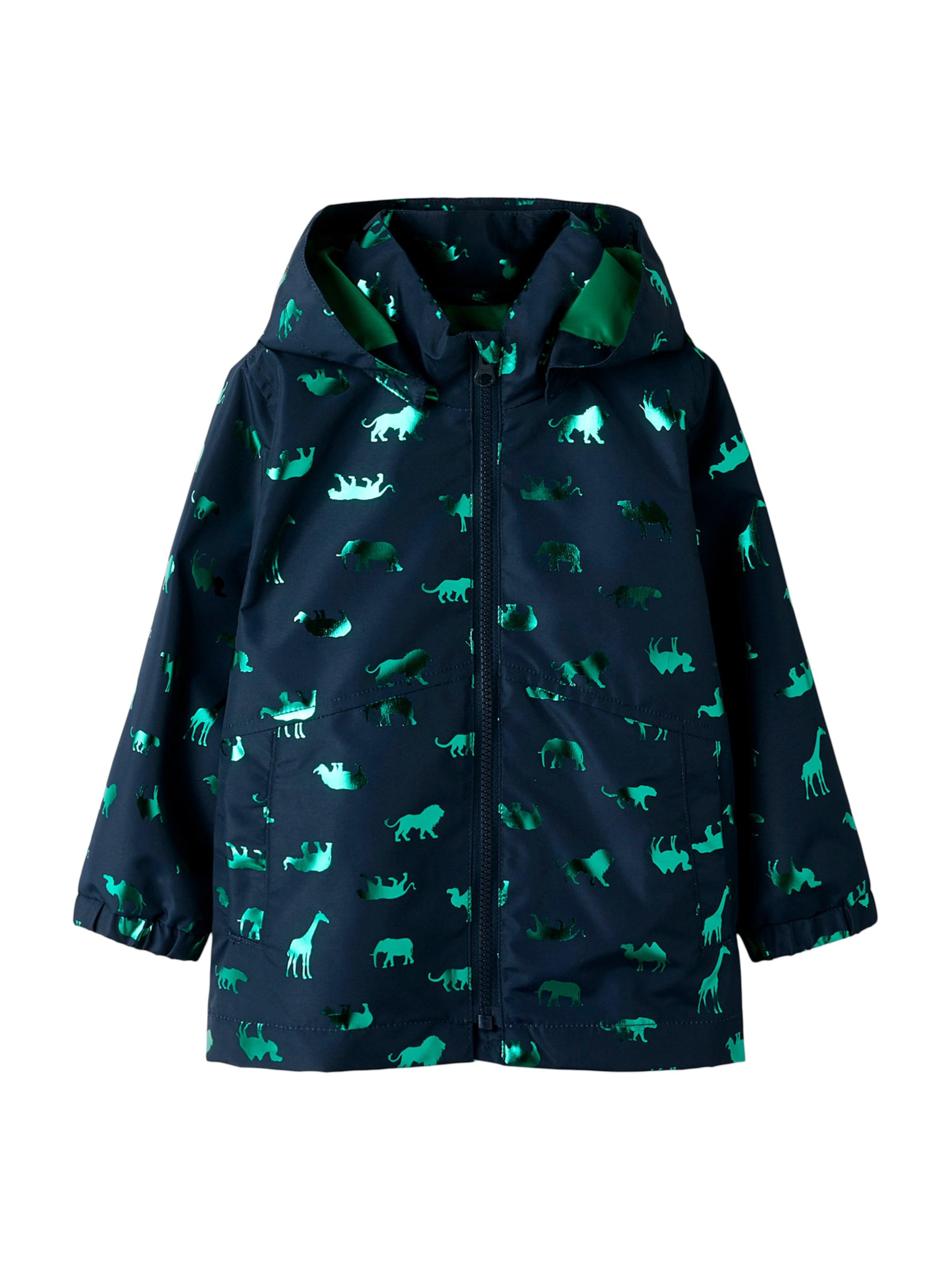 NAME IT - Chaqueta de entretiempo 'NMMMax' en azul: frente