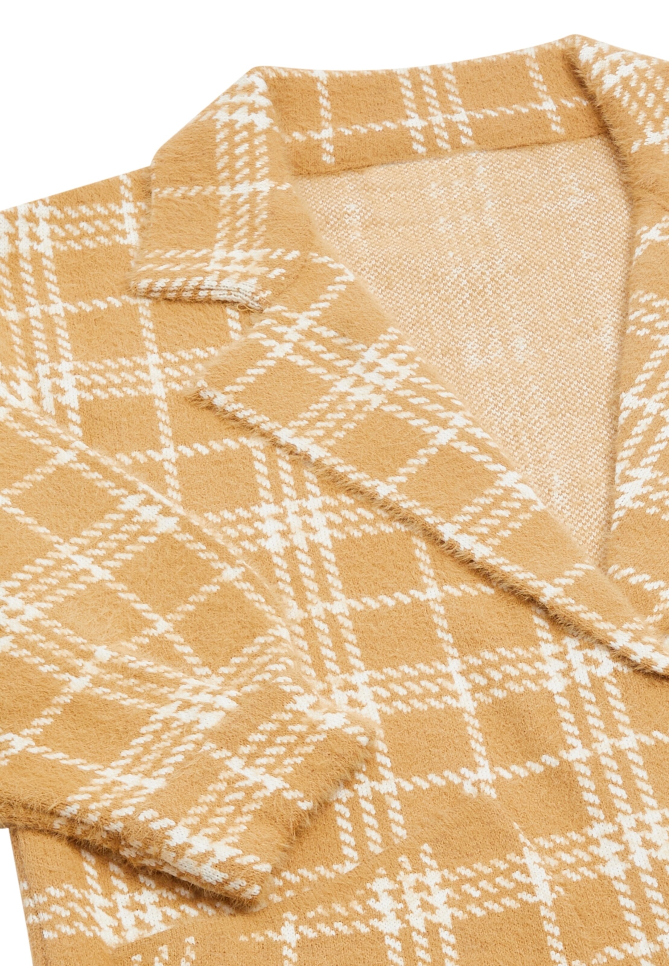 YASANNA - Casaco de malha em bege