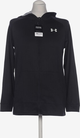 UNDER ARMOUR Sweatshirt & Zip-Up Hoodie in S in Black: front
