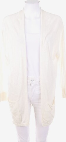 ESPRIT Sweater & Cardigan in S in White: front