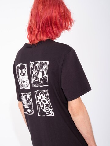 Volcom Shirt 'NIGHT' in Zwart