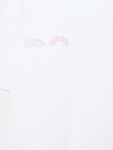 T-Shirt Pull&Bear en blanc